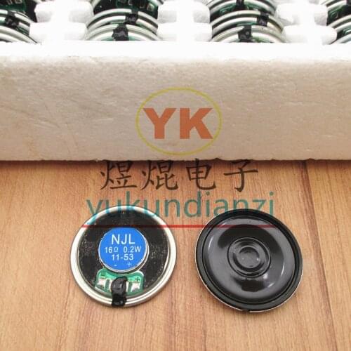 Waterproof speaker 16R 16 ohm 16Ω 0.2W waterproof speaker speaker diameter 36MM height 5.5MM