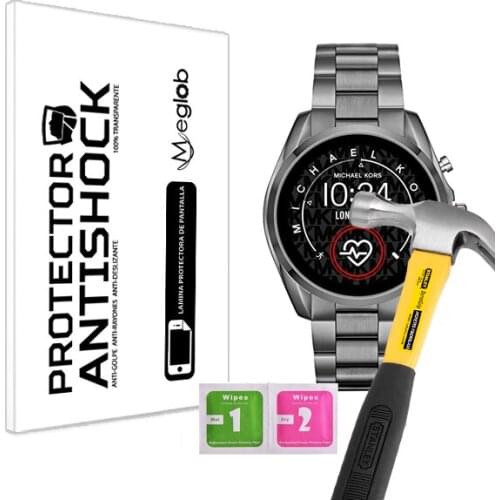 Screen protective Anti-Shock Anti-scratch Anti-Shatter compatible with Michael Kors Access Bradshaw 2