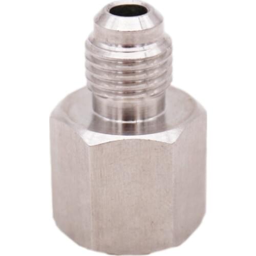 1/4" Female NPT x 1/4" MFL Male Flare Adapter Beer Kegging Fitting 304 Stainless Steel Brewer Hardware