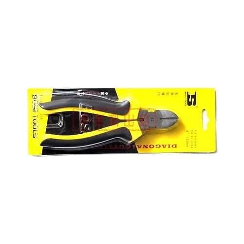 1pc 7.87" Wire Cutter Diagonal Plier Cushion Grip NEW