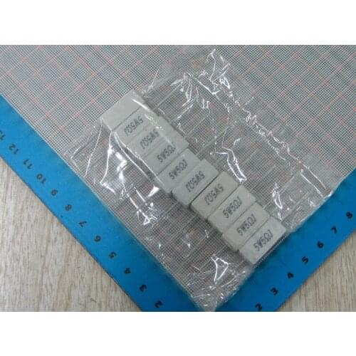 10pcs 5R 5W Cement resistance 5W 5Ohm 5% 5R Cement resistance