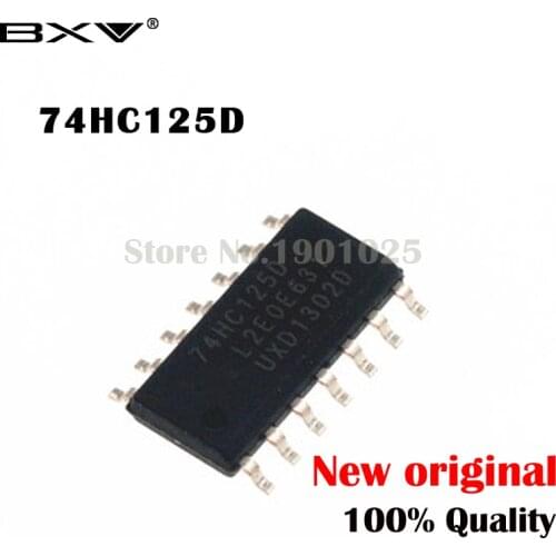 10PCS SN74HC125D SOP14 74HC125D SOP-14 74HC125 SOP