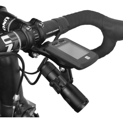 2Pcs/Set Bicycle Speedometer Stand Bike Computer Stand Bike Stem Mount Flashlight Holder Support For Garmin IGPS Bryton GoPro
