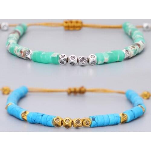 2020 Bohemia Bracelet for Women String Beaded Bracelet Handmade Bead Charm Adjustable Bracelet For Women Jewelry