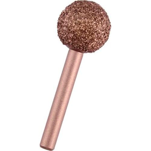 22mm Tire Repair Polish Grinding Head Dome Buffing Wheel W/ Linking Rod Adapter