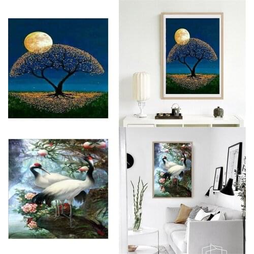 5D DIY Diamond Painting Full Drill Needlework Mosaic Picture Cross Stitch Crafts for Beginners Handicraft Lovers