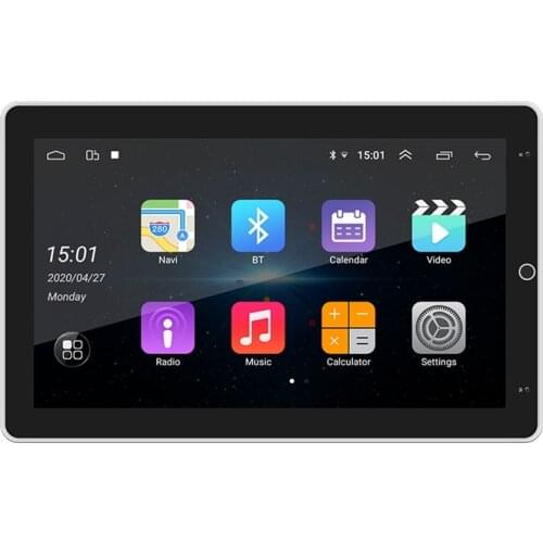 10.1 Inch Android 8.1 Car Radio Multimedia Player GPS Navigation 1+16G Press Screen WIFI Car Radio FM 2 Din 90 Rotation