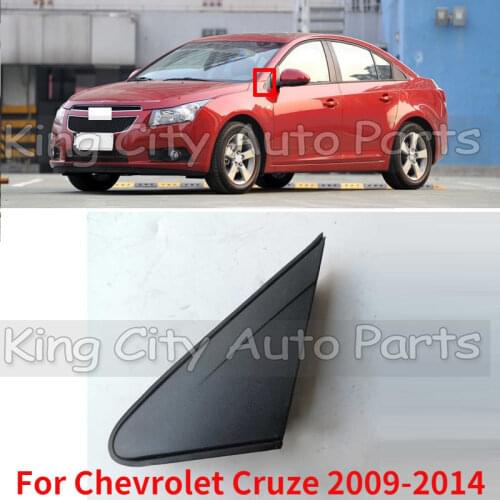 CAPQX For Chevrolet Cruze 2009 2010 2011 2012 2013 2014 Front Window Glass Triangle Plate Window Triangle Garnish Cover Panel