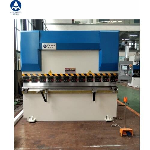 Factoty price WC67K-125T/2500MM DA41S system double servo motor CNC press brake machine 2500mm 125t