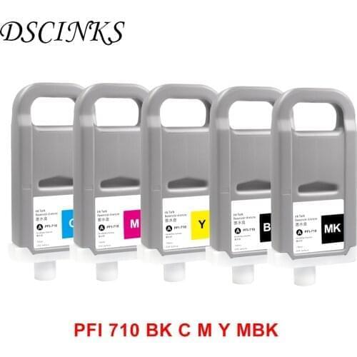 For Canon PFI710 PFI 710 compatible inks for Canon TX2000 TX3000 TX4000 printer ink cartridge with chip and dye ink