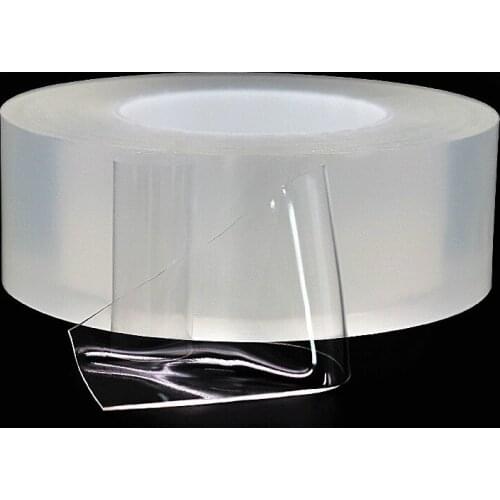 5M/roll Practical transparent Double-Sided Adhesive Nano Tape Traceless Washable Removable Tapes Indoor Outdoor Gel Grip Sticker