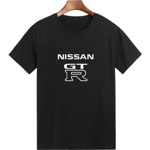 Unisex Nissan custom Mens T Shirt 8 Basic Colors Short Sleeve Slim T-shirt Young Men Pure Color Print Tee Shirt round Neck Tops