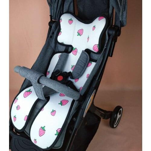 Cushion Mat For Baby Stroller Part Infant Newborn Folding Soft Cotton Stroller Cart Carriage Seat Pad Cover Soft Universal Pad