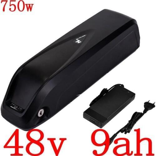 48V 500W 750W Ebike Scooter Battery 48V 10Ah lithium battery 48V 8Ah 10ah 9Ah 10Ah electric bicycle battery with 2A charger