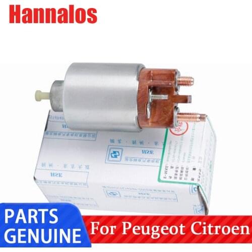 Suitable for Peugeot 301 Sega 206/207 Beverly C2 Elysee starter magnetic switch starter electromagnetic switch