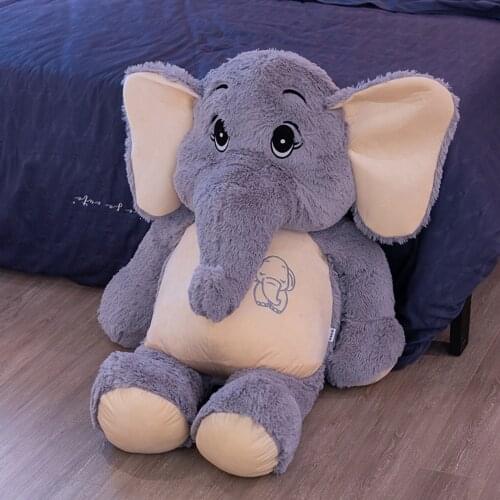 Elephant Stuffed Animal Cute Elephant Plush Toy Birthday Christmas Gift for Toddler Girls Boys 38cm
