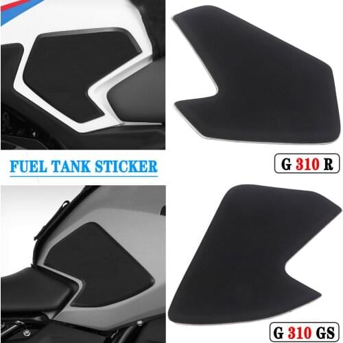 NEW Motorcycle Side Fuel Tank Pad Rubber Sticker For BMW G310GS G310R G 310 GS R