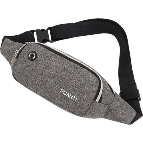 2021 Men Bag New Running Waist Bag Travel Leisure Messenger Bag Mens and Womens General Sports Mobile Phone Small Waist Bag