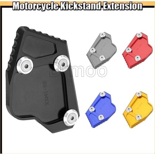 New Motorcycle Accessories CNC Side Stand Enlarge Plate Kickstand Extension For BMW K1600GTL 2011-2015