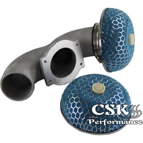 Fit 90-96 Nissan 300zx Twin Turbo Air Induction Intake Green / red/blue Mushroom Filter