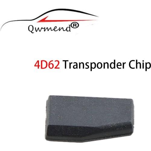 QWMEND Transponder Chip Carbon Blank 4D62 Chip for Subaru Forester Impreza Smart Car Key ID62 Chip 4D 62 ID 62