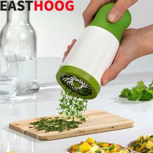 Manual Herb Grinder Spice Mill Parsley Shredder Chopper Vegetable Cutter Garlic Coriander Spice Grinder Kitchen Accessories