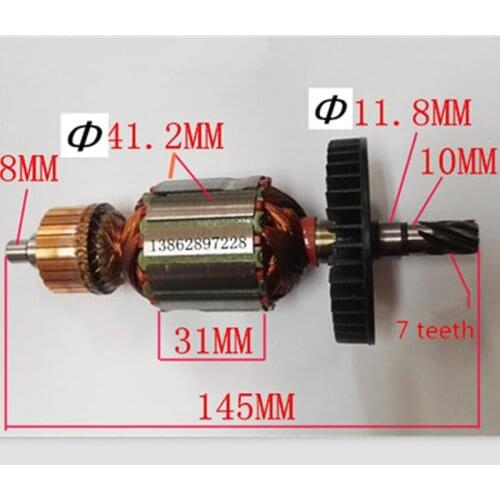 Motor Armature Engine Replacement for MAKITA HR2010
