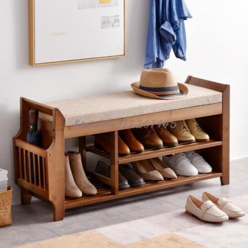 Shoe changing stool simple modern shoe wearing stool door storage stool multifunctional shoe rack sofa stool economical shoe cab