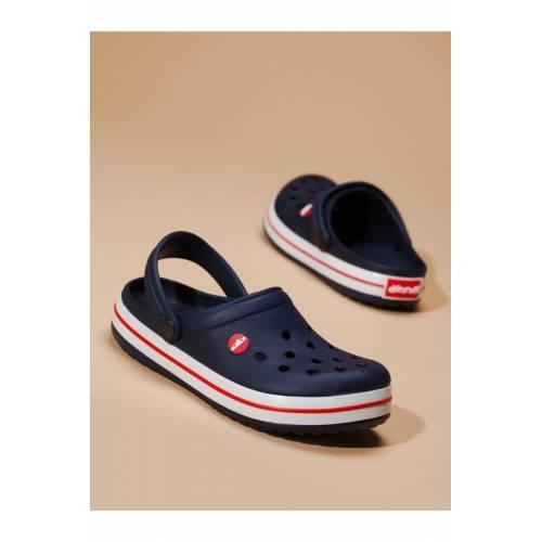 Original Quality AKINALBELLA E195.M.000 LACI WHITE RED DOCTOR SABO MALE SLIPPERS Slip-Resistant Casual Wide Unisex Slipper