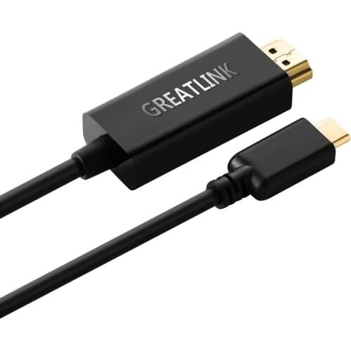 USB 3.0 USB-C Type C to HDMI 4K AUX Extension Cable USB 3.1 Type-C Male To HDMI 2.0 Male Cable Adapter Thunderbolt 3 Hub Dock