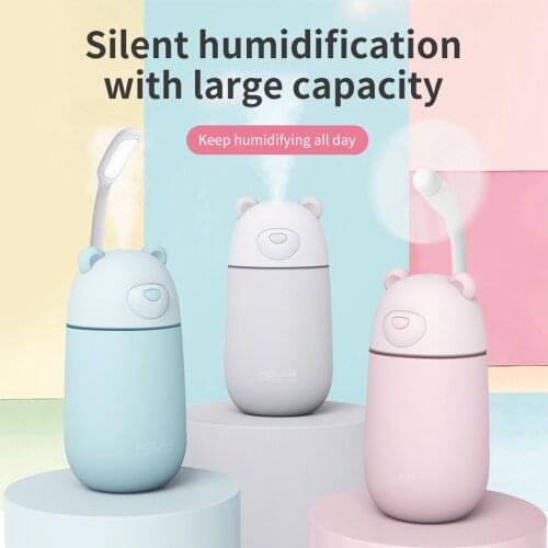 Air Humidifier Aromatherapy Diffuser Vaporizer Essential Aroma Ultrasonic Mute Mini LED Light Household On Vehicle USB