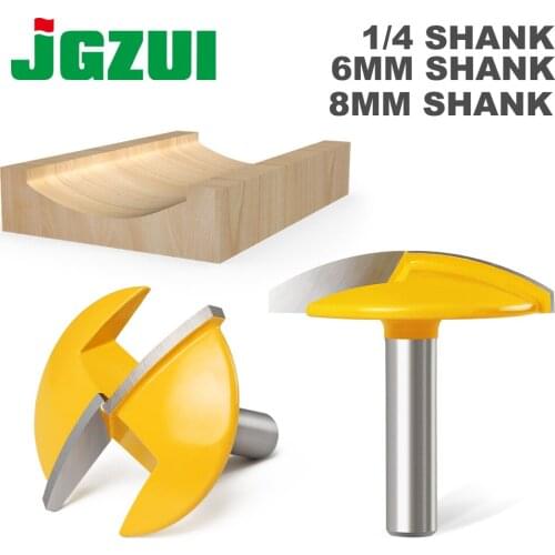 1pc 1/4" Shank Small Bowl Router Bit - 1.65" Radius - 1-3/4" Wide For Woodworking Cutting Tool