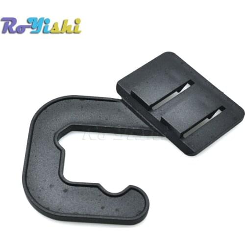 10pcs/pack 83.9*57mm Black Plastic Hanger&Hook For Sock Garment Textile Packaging Accessories