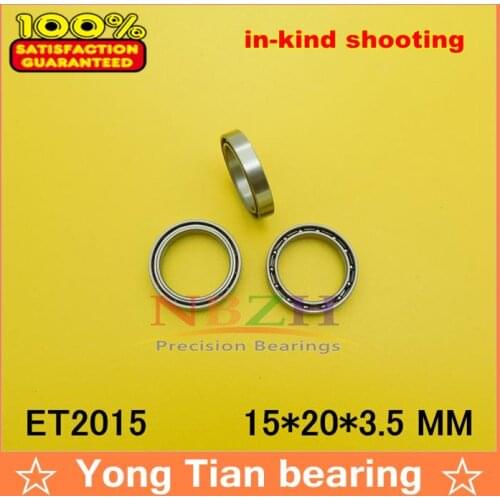 63702 Boutique ball bearing DDA-2015 ET2015 15*20*3.5 mm deep groove ball bearings A1520