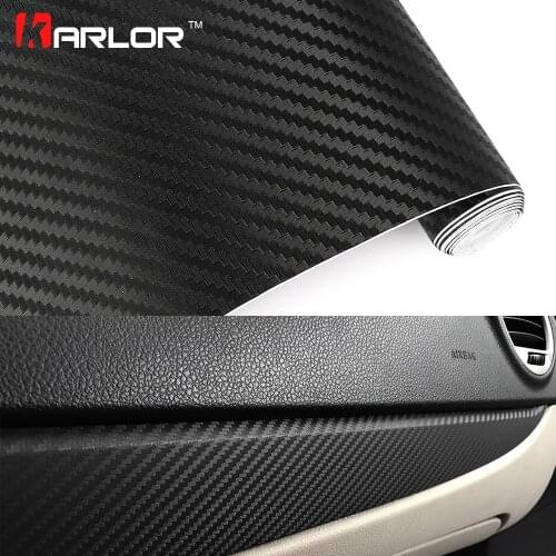 Car Styling 80*600cm DIY Waterproof 3D Car Carbon Fiber Vinyl Wrapping Foil Sheet Roll Decorative Film Paper Auto Car Stickers