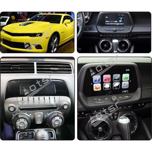 For Chevrolet Camaro/CC 2010-2015 Android Radio Car GPS Navigation Stereo Head Unit Multimedia Player Auto Radio Free Map IPS