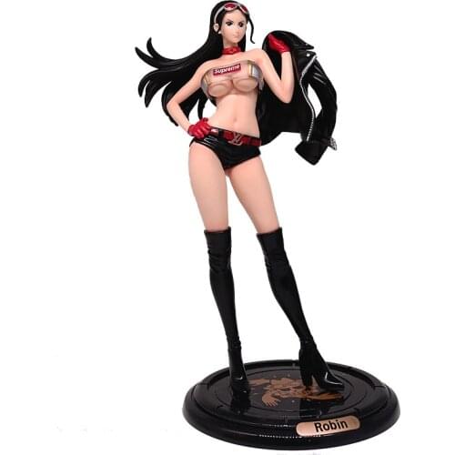 Bandai Japanese Anime One Piece Hand-made Super Big Trendy Brand Robin Color Boxed Model Decoration