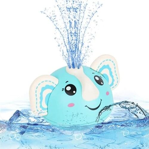 Childrens Water Spray Toy Induction Automatic Water Spray And Power Off Baby Elephant Baby Shower Bath Water Spray Toy Ball