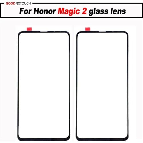 For Honor Magic 2 glass lens LCD front glass Replacement for honor Magic2 glass repair)