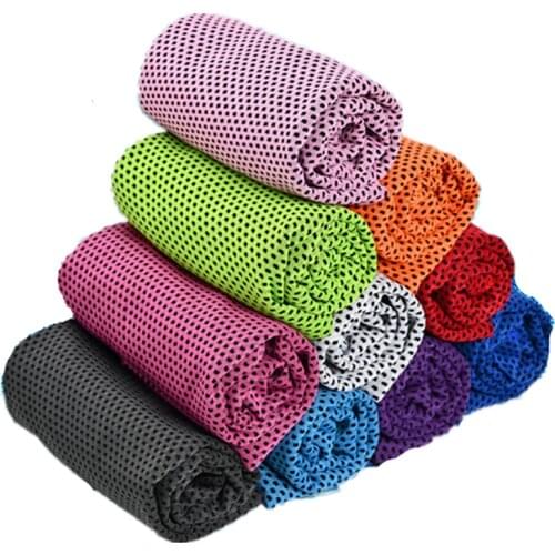 30x80cmHot Sale Cool Towel New Ice Cold Enduring Running Jogging Gym Instant Cooling Outdoor Sports Towel