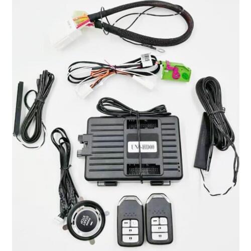 Smart Keyless Entry Push Button Start Mobile Phone App Remote Control Engine Start Stop GPS Tracking For Honda Elysion Odyssey