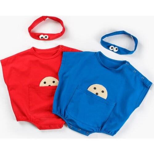 Unisex Infant New Summer Baby Clothes Breathable Cotton Baby Rompers Loose Triangle Jumpsuit for Toddler Boys Girls 0-18 Month