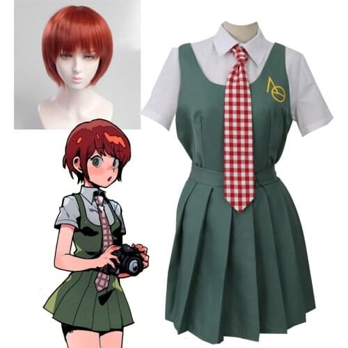 Danganronpa - Anime Koizumi Mahiru Costume Japanese Uniform Sailor Suit Women Girl Dress Halloween party cosplay