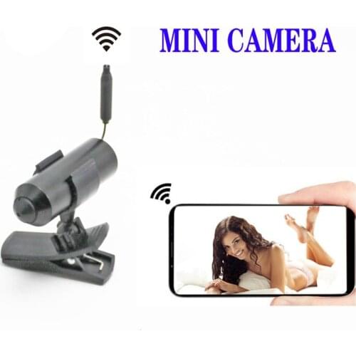 Mini wifi HD 1080P P2P CCTV remote monitoring Microrecorder camera lens 3.7mm pick up sound TF card storage