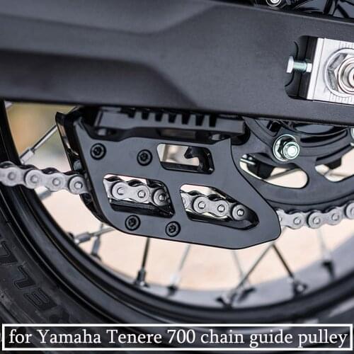 Motorcycle accessories chain protection cover guide wheel slide cover protection for Yamaha Tenere 700 TENERE 700 T 700 T7 2019