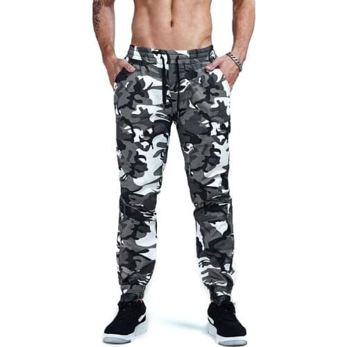 Aimpact Camo Pants for Men Cotton Chino Jogger Pants Man Fitted Trace Twill Sweatpants Male Camouflage Outdoor Trousers AM5014