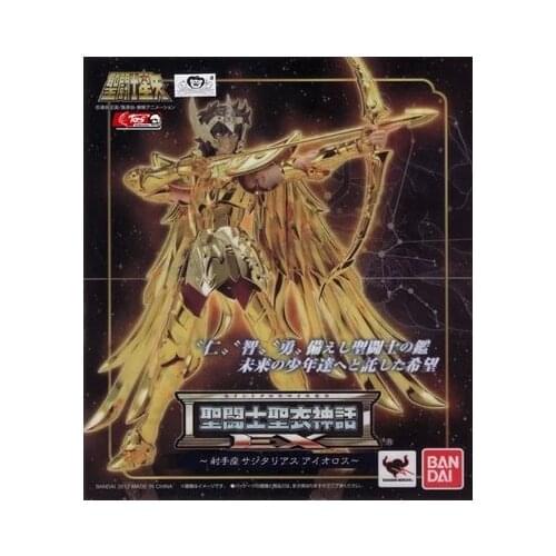 New Model toys Saint Seiya Cloth Myth Gold Ex 2.0 Sagittarius Aiolos Action Figure toy Bandai collector