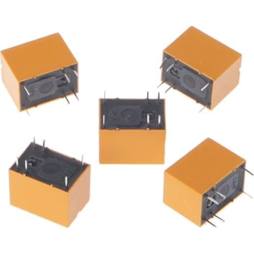 New 5 Pcs 3V/12V Relay 4100F-DC3V/12V -SHG 6 Pins 3A 250V AC 30V DC hot
