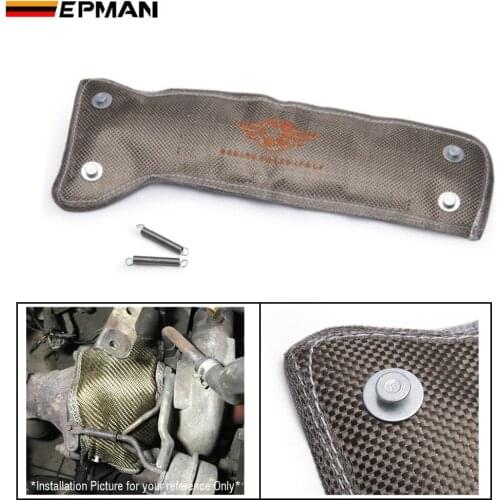TURBO/TURBOCHARGER HEAT WRAP BLANKET FOR WRX/STi/LEGACY EJ25 VF22-VF42 TITANIUM EP-TBT-WRXT