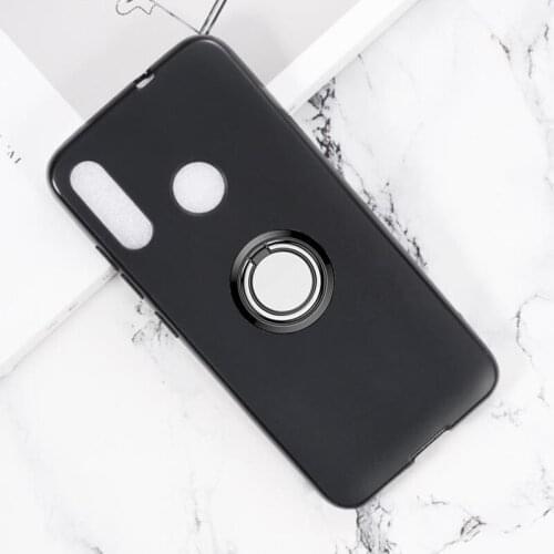 For Motorola Moto E5 G6 Z3 Play C E4 G4 G5 G5S Plus 1s X4 Z2 Force Play Back Ring Holder Bracket Cover Silicone Case
